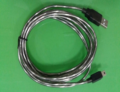 USB數據線 透明黑