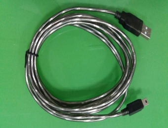 USB數據線 透明黑