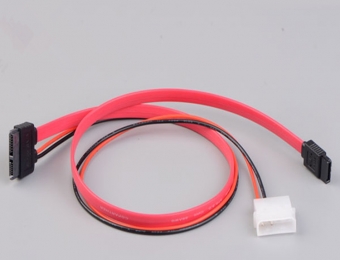 SATA7p+6p連接線 吸入式光驅(qū)數(shù)據(jù)線 筆記本光驅(qū)線 7+6光驅(qū)線