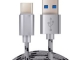 USB 數據線 尼龍外編織 抗暴力拉扯 金屬外殼 
